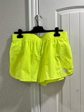 The North Face Women’s Neon Lime Athletic Running Shorts